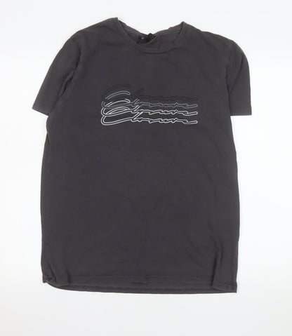Mens UK Size L Closure London Black  T-Shirt