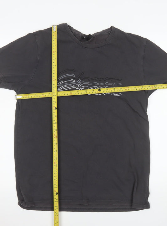 Mens UK Size L Closure London Black  T-Shirt
