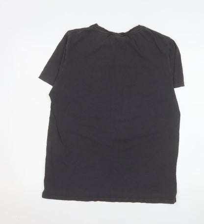 Mens UK Size L Closure London Black  T-Shirt