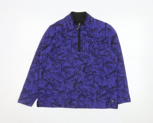 Womens UK Size 14/16 TIGI Purple Pullover Sweatshirt