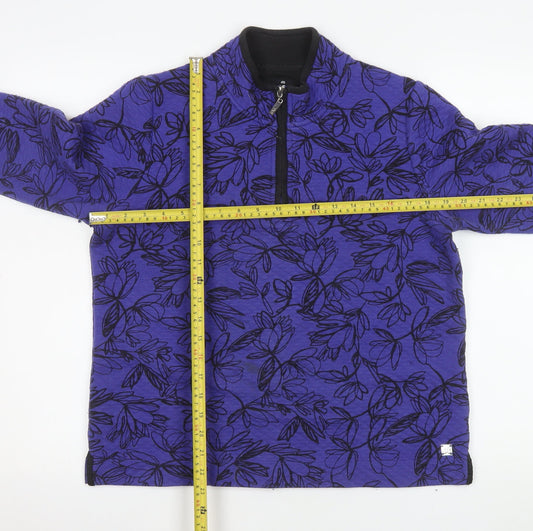 Womens UK Size 14/16 TIGI Purple Pullover Sweatshirt