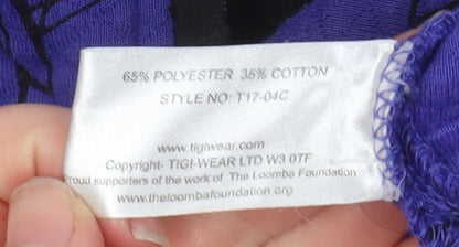Womens UK Size 14/16 TIGI Purple Pullover Sweatshirt