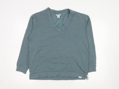 Womens UK Size M Orvis Blue Pullover Sweatshirt