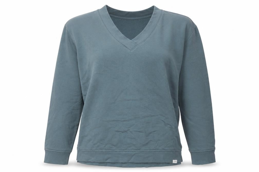 Womens UK Size M Orvis Blue Pullover Sweatshirt