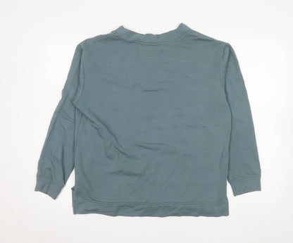 Womens UK Size M Orvis Blue Pullover Sweatshirt