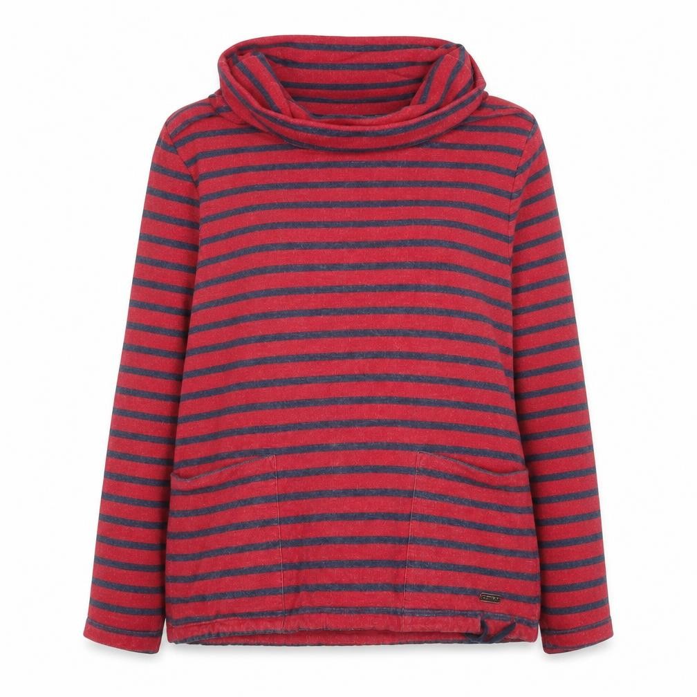 Womens UK Size L Line 7 Red Pullover Sweatshirt