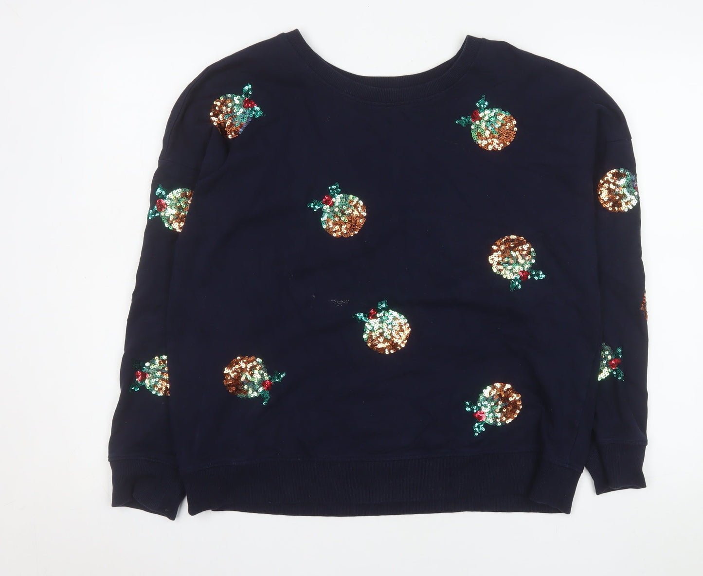 Womens UK Size 14 NEXT Blue Pullover Sweatshirt