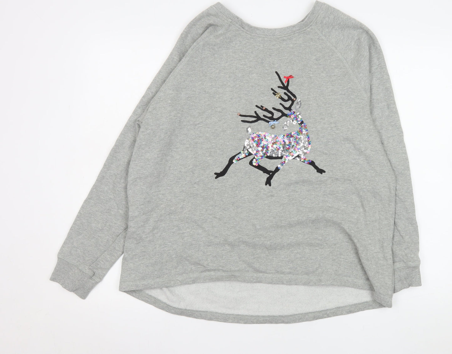 Womens UK Size 18 NEXT Grey Pullover Sweatshirt