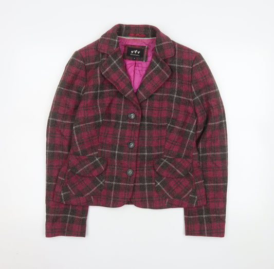Womens UK Size 14 Marks and Spencer Regular Pink Blazer