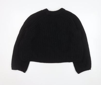 Womens UK Size S H&M Black Pullover Jumper