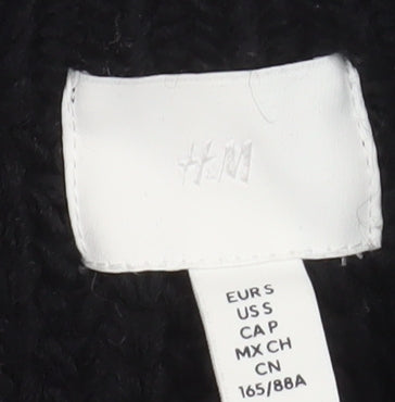Womens UK Size S H&M Black Pullover Jumper