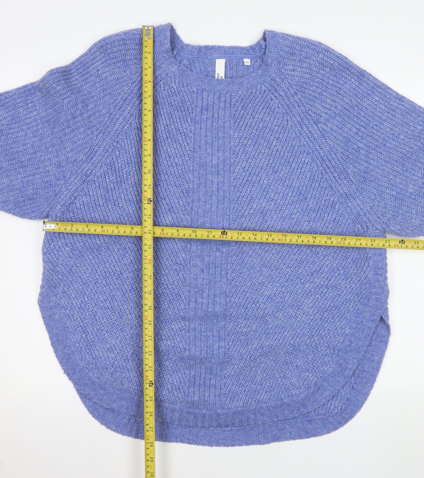 Womens UK Size M AND/OR Blue Pullover Jumper