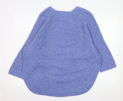 Womens UK Size M AND/OR Blue Pullover Jumper