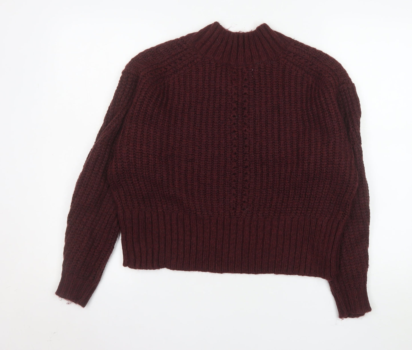 Womens UK Size M Marks and Spencer Brown Pullover Jumper