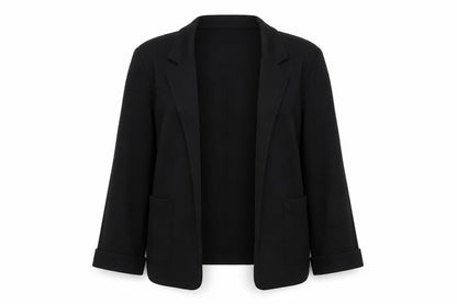 Marks and Spencer Women’s Black Regular Fit Blazer UK 14
