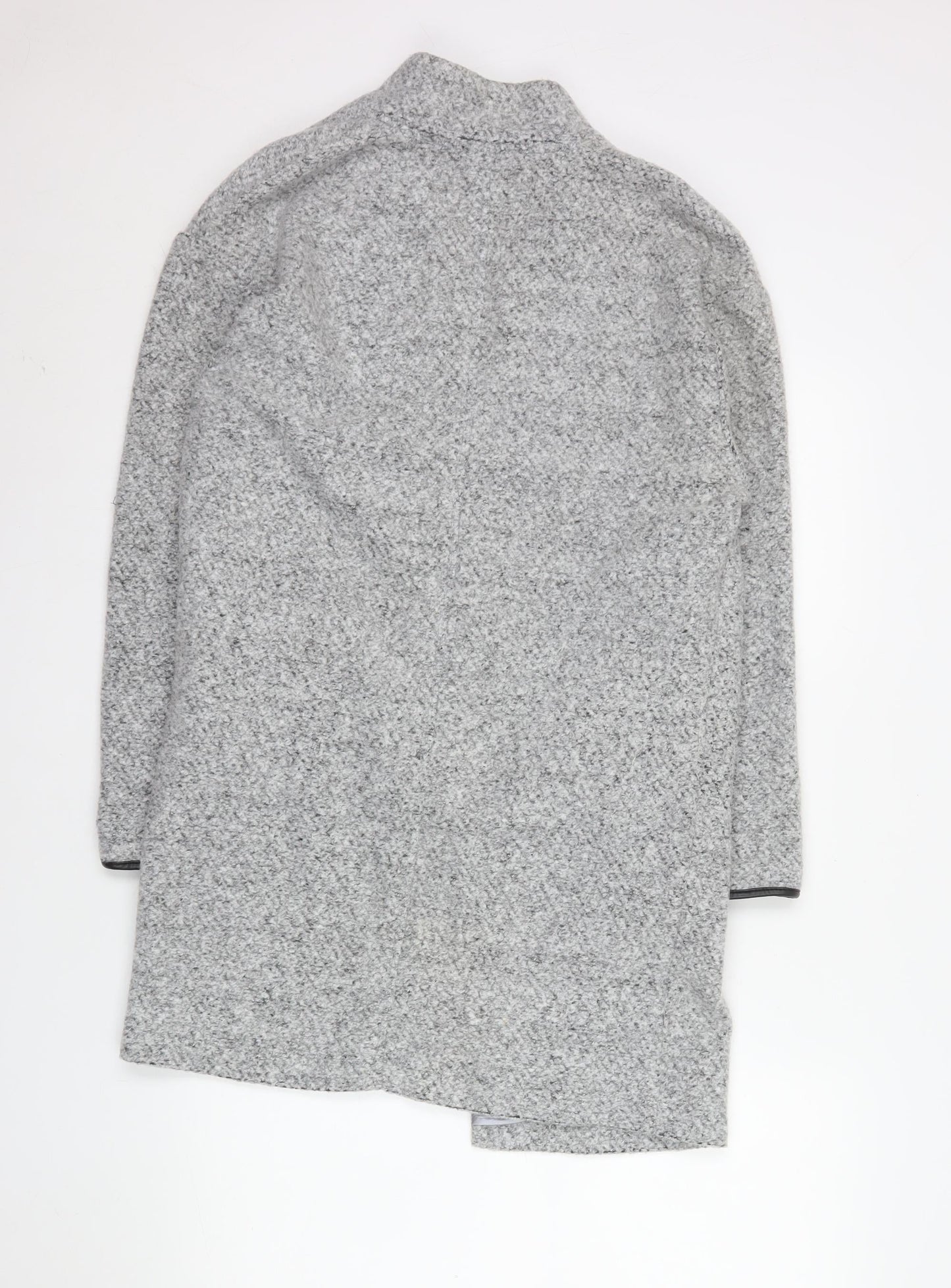 Womens UK Size 12 Marks and Spencer Grey Overcoat
