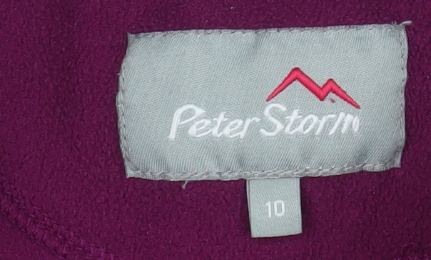 Womens UK Size 10 Peter Storm Purple Basic Jacket