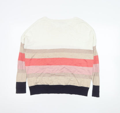 Womens UK Size 12 NEXT Multicoloured Pullover Jumper