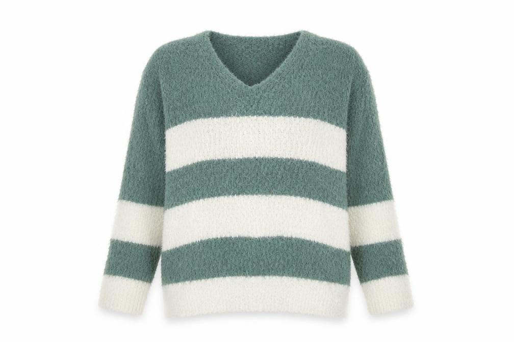 Womens UK Size XL SO Green Pullover Jumper