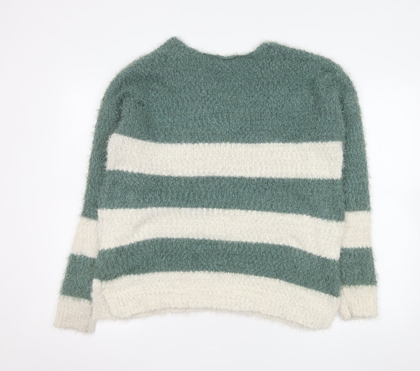 Womens UK Size XL SO Green Pullover Jumper