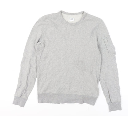 Mens UK Size S C.P. Company Grey Pullover Sweatshirt