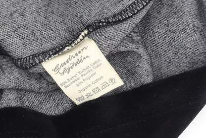 Gudrun Sjödén Women’s Black Velvet Knee Length Pencil Skirt 2XL