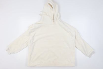 Womens UK Size L Marks and Spencer Ivory Pullover Hoodie