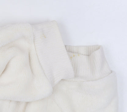 Womens UK Size L Marks and Spencer Ivory Pullover Hoodie