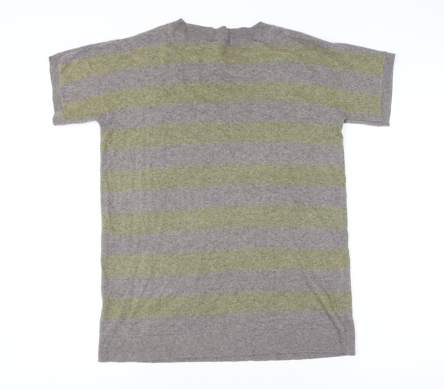 Womens UK Size 10 White Stuff Grey Basic T-Shirt