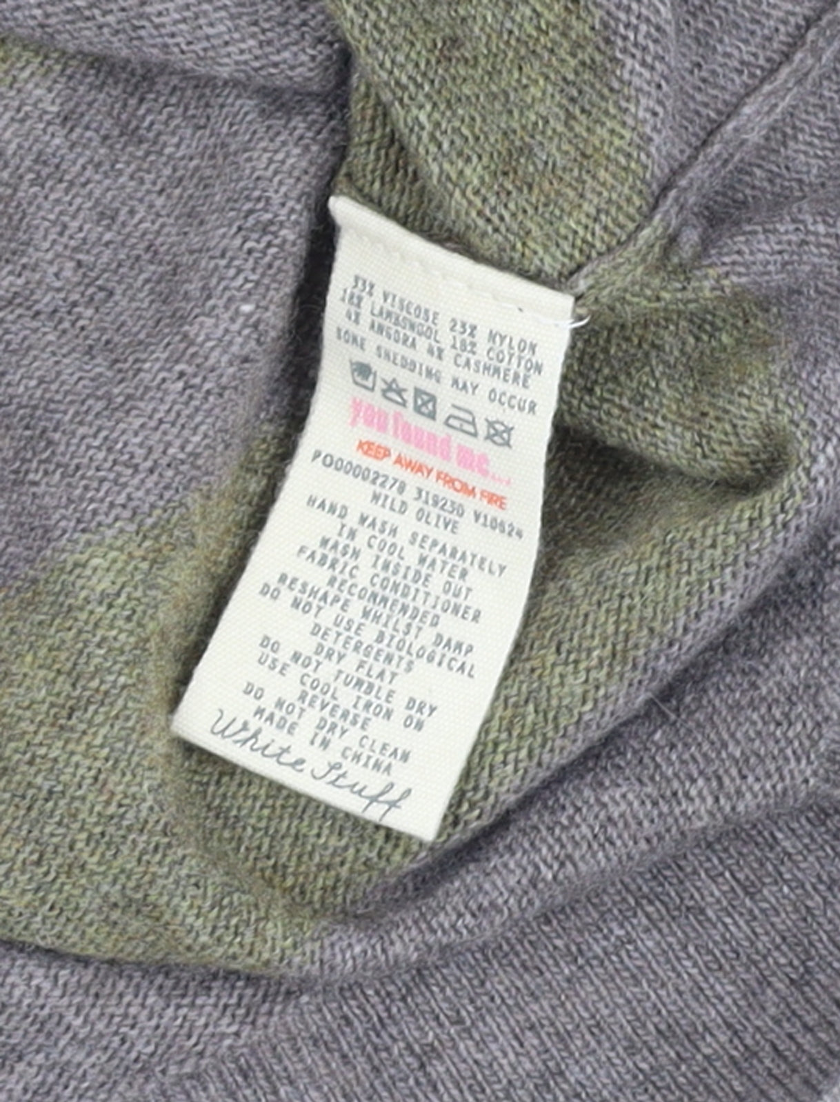 Womens UK Size 10 White Stuff Grey Basic T-Shirt