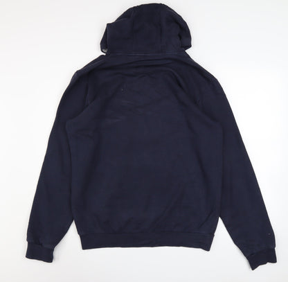 Mens UK Size XL adidas Blue Pullover Hoodie