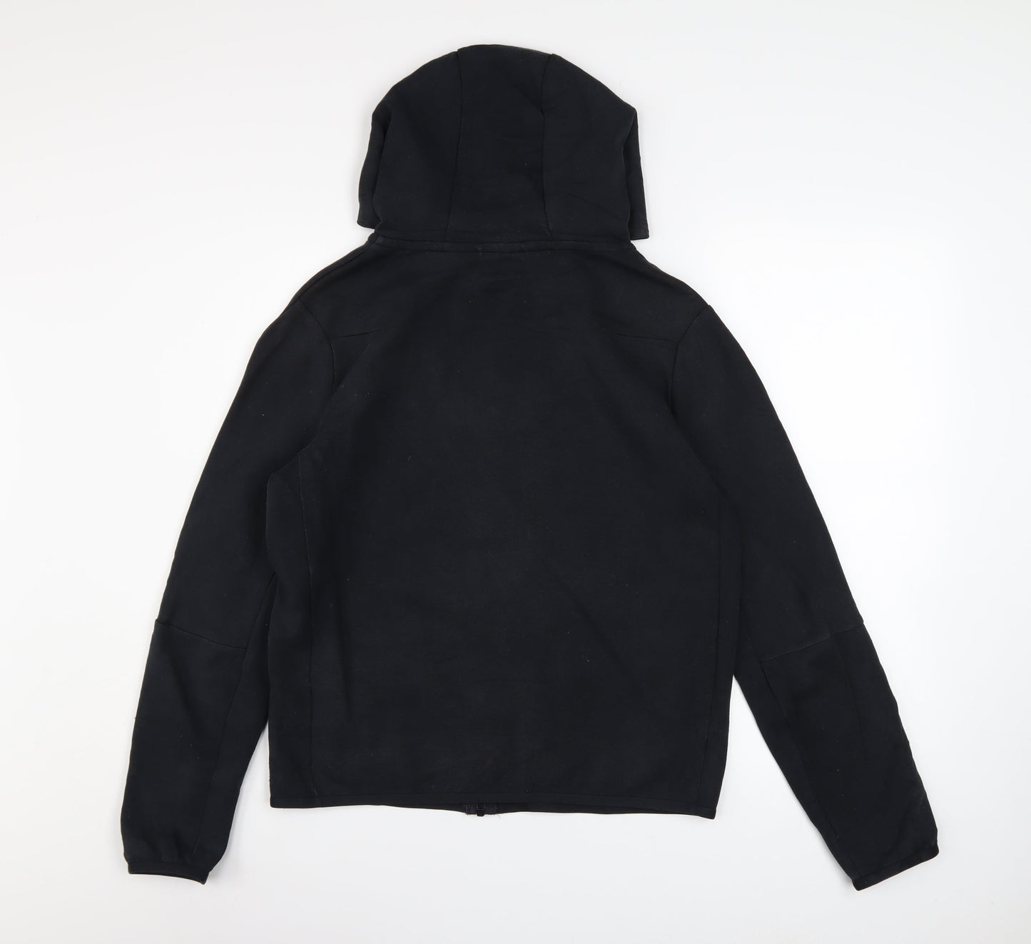 Nike Boys Black Full Zip Hoodie Size 14 Years Standard Fit Fleece Jacket