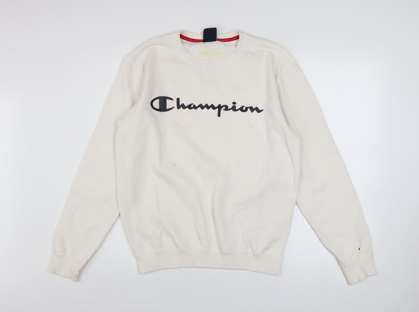 Mens UK Size S Champion Ivory Pullover Sweatshirt