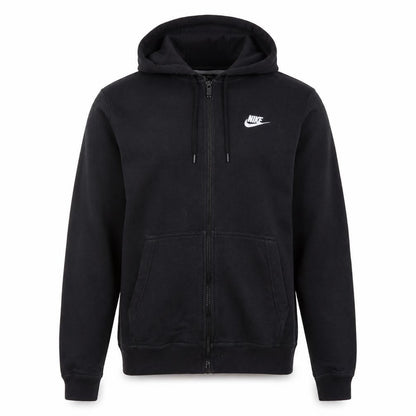 Mens UK Size M Nike Black Full Zip Hoodie