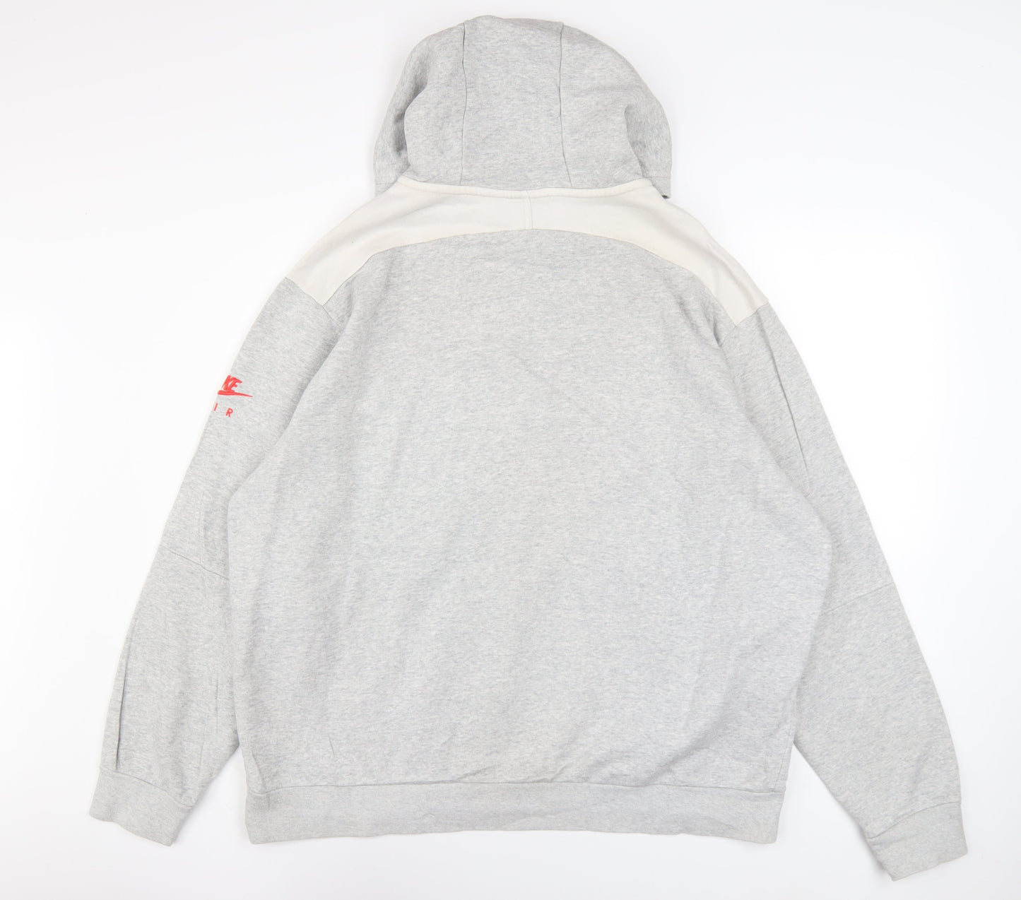 Mens UK Size XL Nike Grey Pullover Hoodie