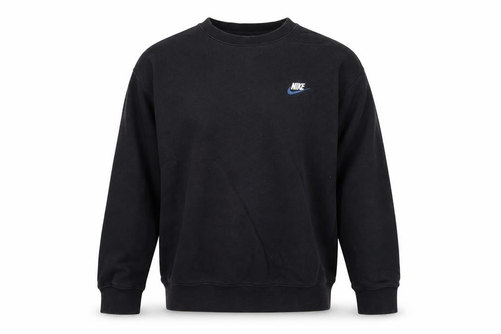 Mens UK Size M Nike Black Pullover Sweatshirt