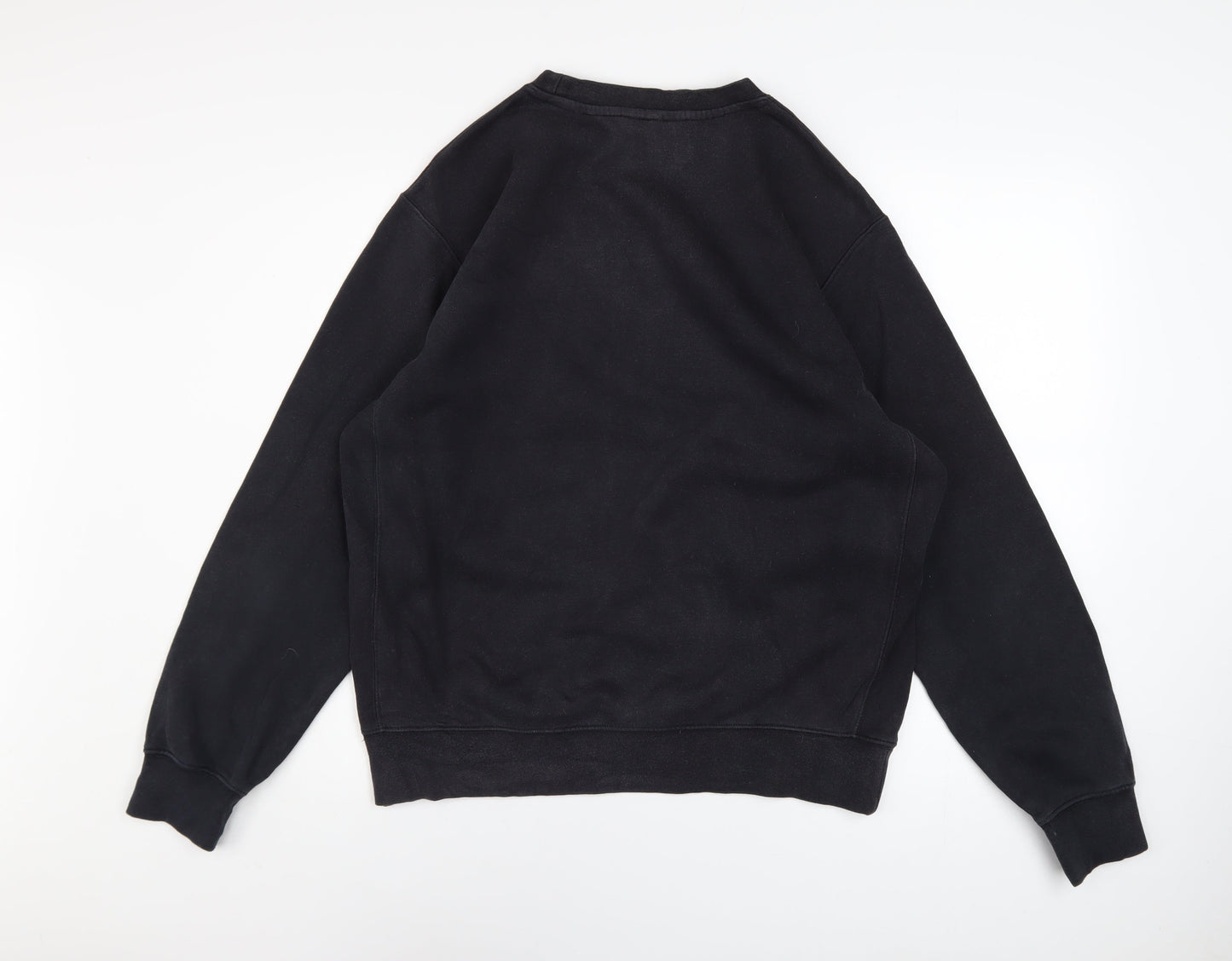 Mens UK Size M Nike Black Pullover Sweatshirt