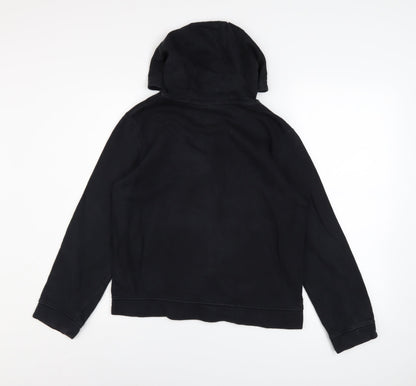 Boys UK Size 13-14 Years Nike Black Full Zip Hoodie