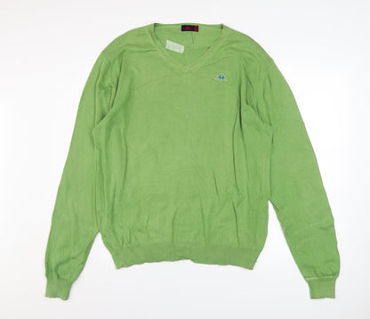 Mens UK Size L Robe di Kappa Green Pullover Jumper