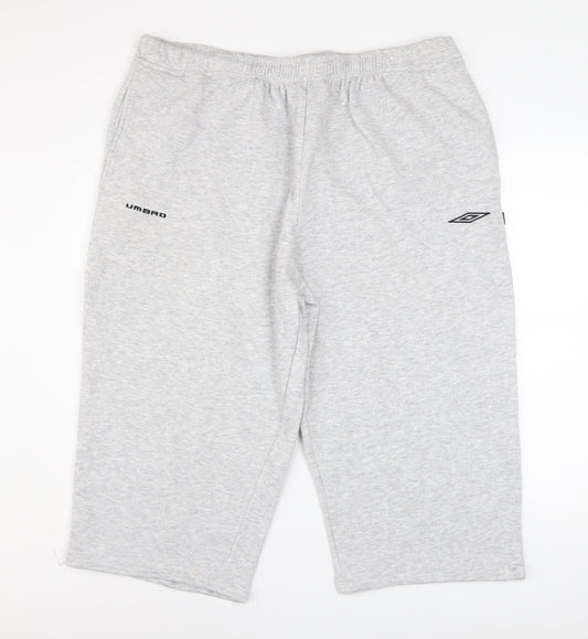 Mens UK Size 2XL Umbro Regular Fit Sweat Shorts