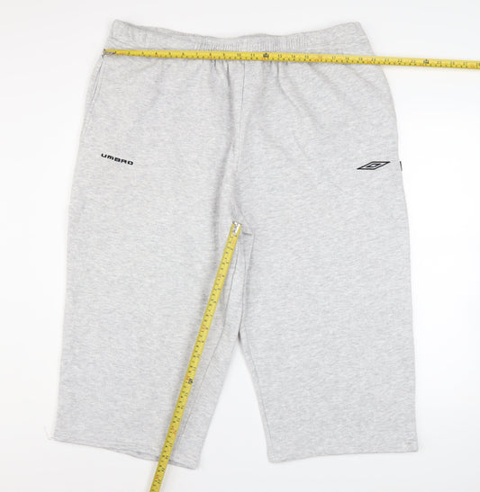 Mens UK Size 2XL Umbro Regular Fit Sweat Shorts