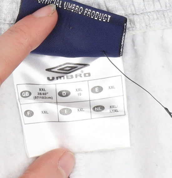 Mens UK Size 2XL Umbro Regular Fit Sweat Shorts