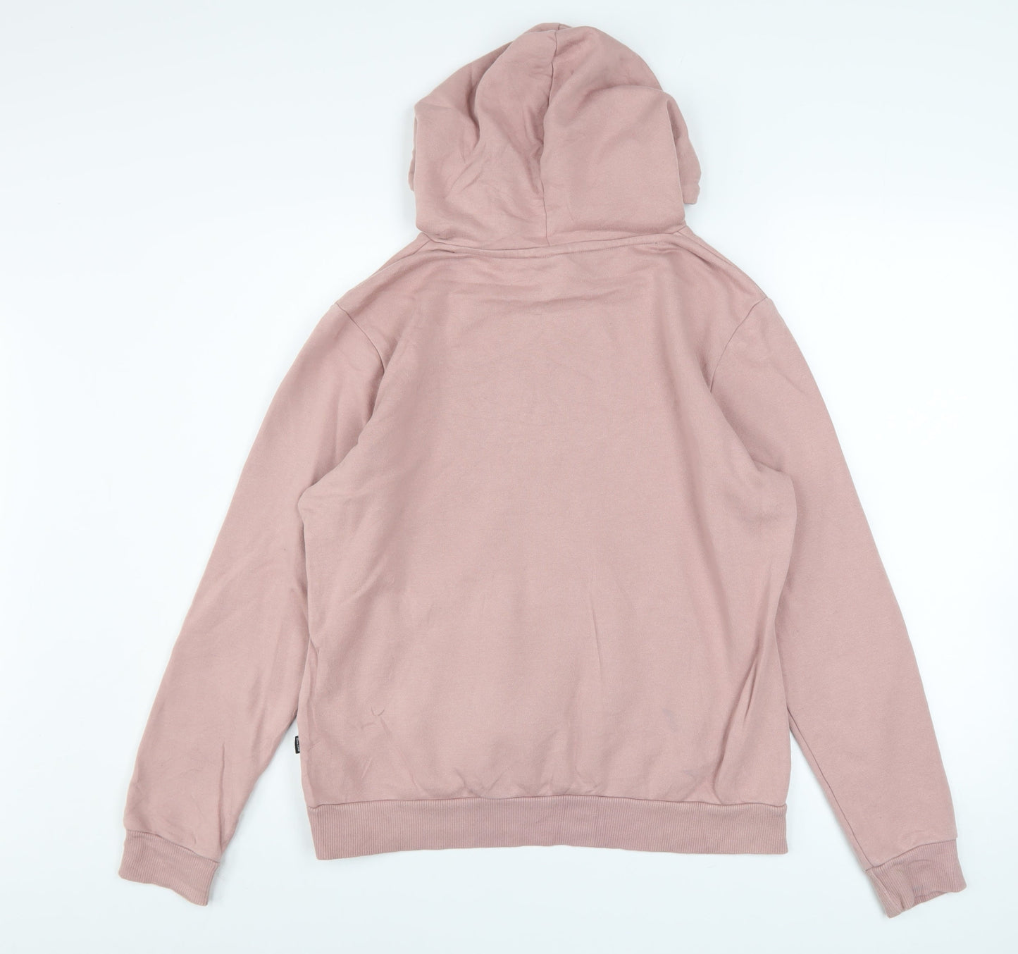 Womens UK Size M PUMA Pink Pullover Hoodie