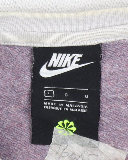 Womens UK Size L Nike Beige Pullover Sweatshirt