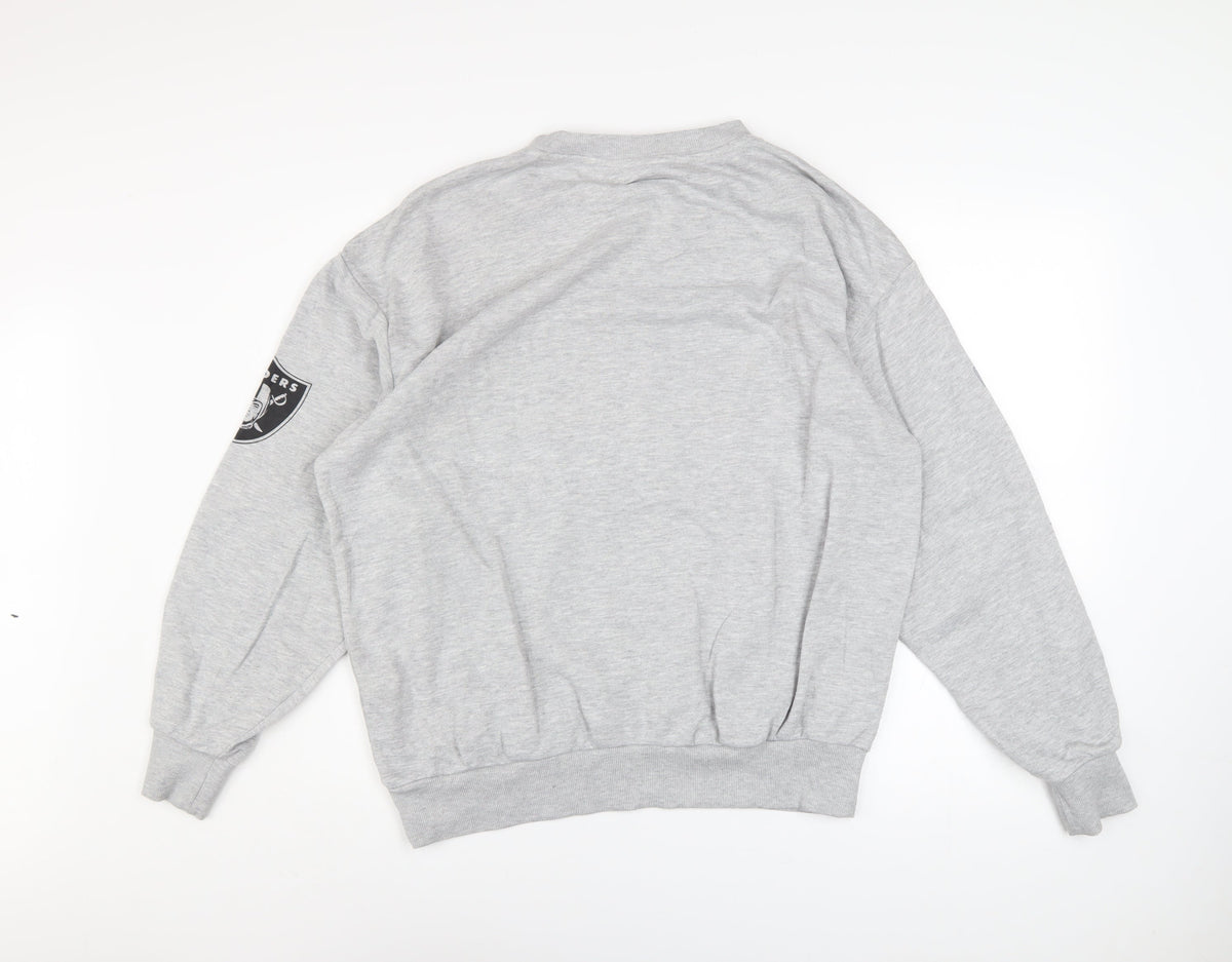 Mens UK Size S Primark Grey Pullover Sweatshirt
