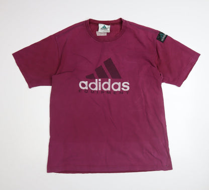 Mens UK Size XL adidas Purple  T-Shirt