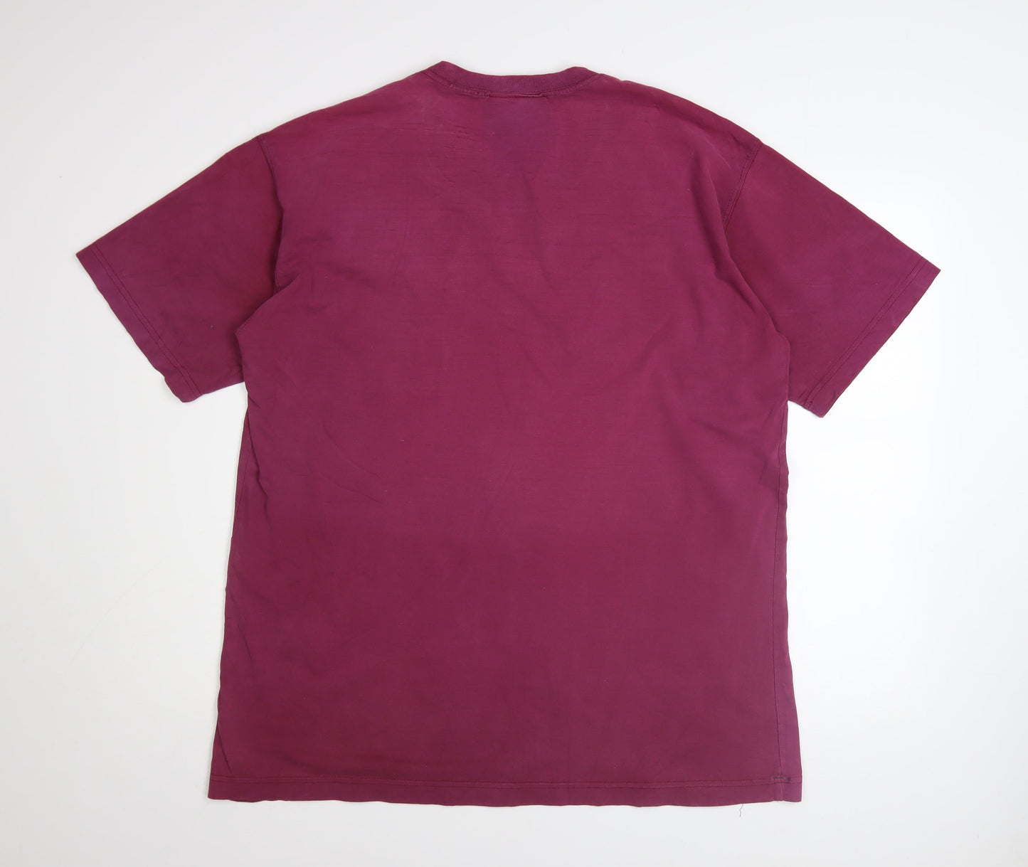 Mens UK Size XL adidas Purple  T-Shirt