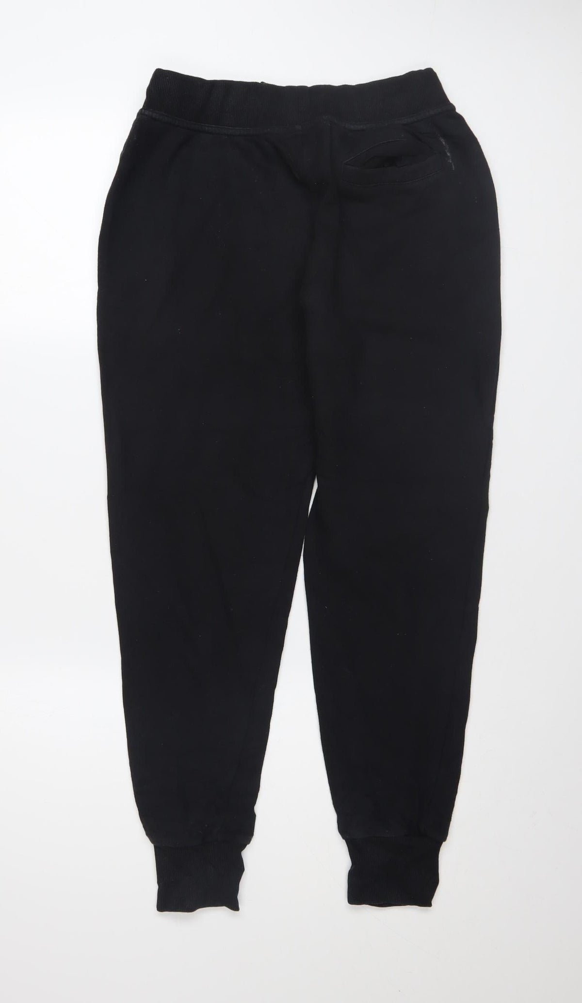 Mens UK Size S FILA Regular Fit Jogger Black Trousers