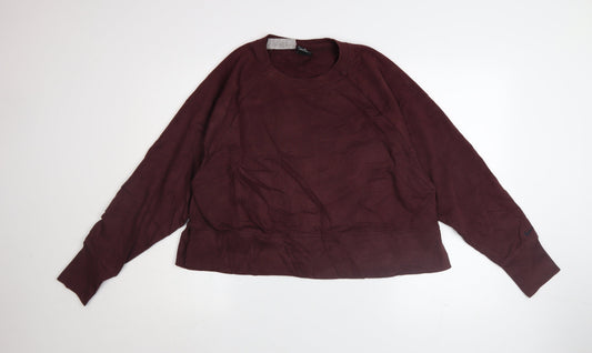 Womens UK Size M Nike Red Pullover Sweatshirt