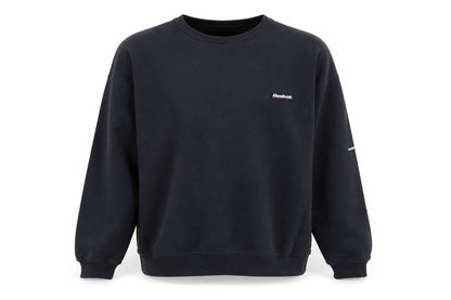 Mens UK Size L Reebok Black Pullover Sweatshirt